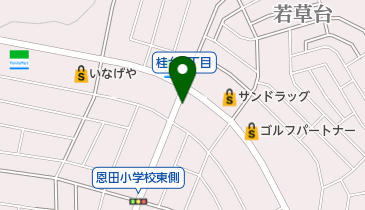 桂台内科クリニックの地図画像