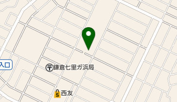 七里が浜診療所の地図画像