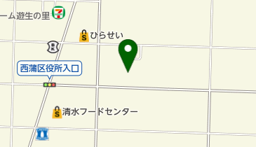 おおくら耳鼻科の地図画像