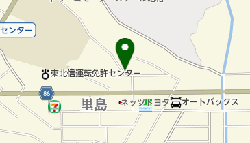 米田整形外科クリニックの地図画像