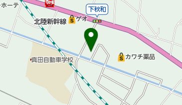 あきわ皮膚科の地図画像