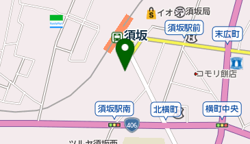 スザカ心療内科クリニックの地図画像