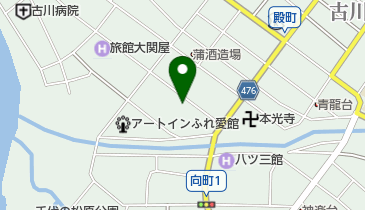 河合医院の地図画像