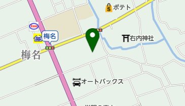 うめな内科循環器科クリニックの地図画像