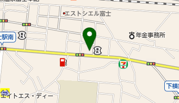 横割皮ふ科クリニックの地図画像