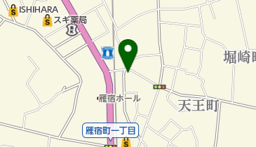 こころ音メンタルクリニックの地図画像