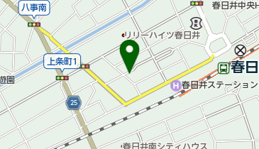 春日井セントラルクリニックの地図画像