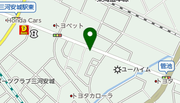 マリアクリニック安城院の地図画像