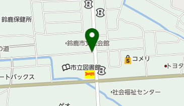 ますずがわ神経内科クリニックの地図画像