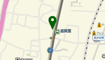 波田内科医院の地図画像