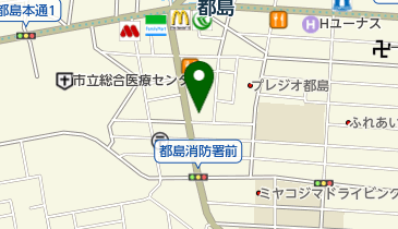 中西メンタルクリニックの地図画像