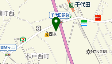 柏友千代田クリニックの地図画像