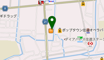 住道クリニックの地図画像