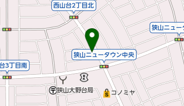 いいたに眼科の地図画像