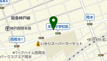 堀本医院の地図画像