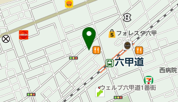 たかしま皮フ科の地図画像