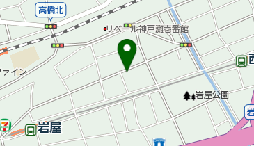 いまにし泌尿器科の地図画像