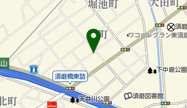 矢野外科胃腸科の地図画像