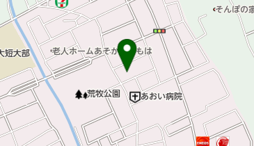 いたみバラ診療所の地図画像