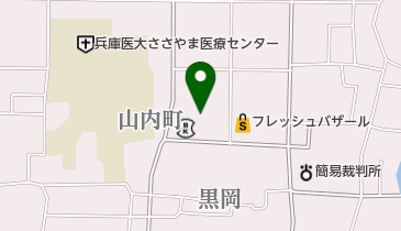 芦田皮フ科の地図画像