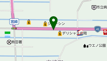 あまの内科クリニックの地図画像