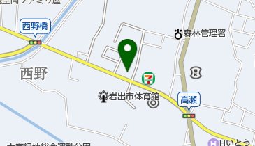 伊藤内科の地図画像