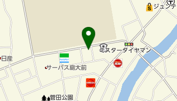 大学前のつ内科クリニックの地図画像