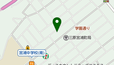 あさだ内科の地図画像