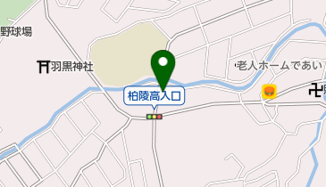 かしはら皮膚科クリニックの地図画像