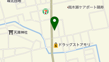 橋野こどもクリニックの地図画像