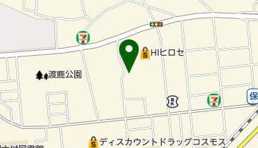 山崎内科の地図画像