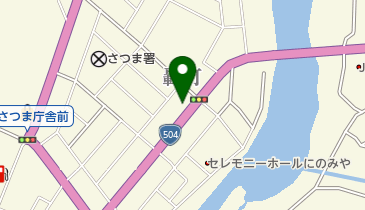 すずき耳鼻咽喉科の地図画像