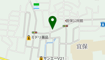田仲医院の地図画像