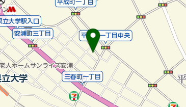 みやざき内科クリニックの地図画像