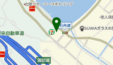 宮坂クリニック諏訪の地図画像