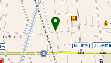 桐生クリニックの地図画像