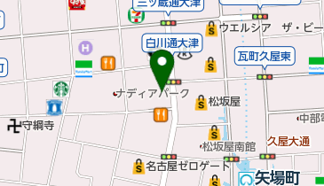 Dクリニック名古屋の地図画像