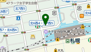 メンタルケアさっぽろ西口クリニックの地図画像