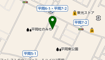 あだち内科クリニックの地図画像