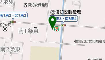 倶知安あづま眼科の地図画像