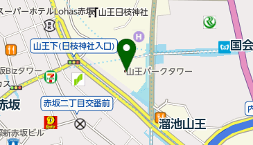 山王クリニックの地図画像