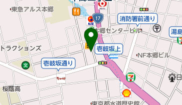 本郷三丁目・植村クリニックの地図画像