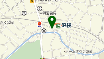 くまくぼ整形外科の地図画像