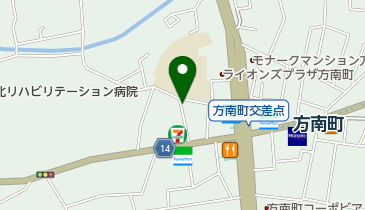 クリニック前田の地図画像