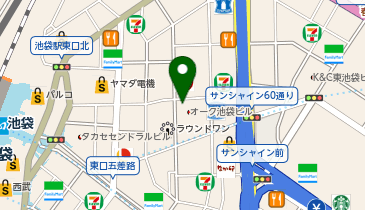 IMS Me-Lifeクリニック池袋の地図画像