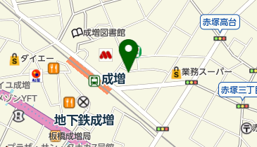 こころのクリニックなりますの地図画像