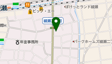 あやせ慶友整形外科の地図画像