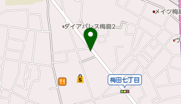 森嶋皮フ科の地図画像