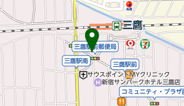 かんの内科の地図画像