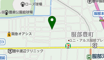 上野内科の地図画像